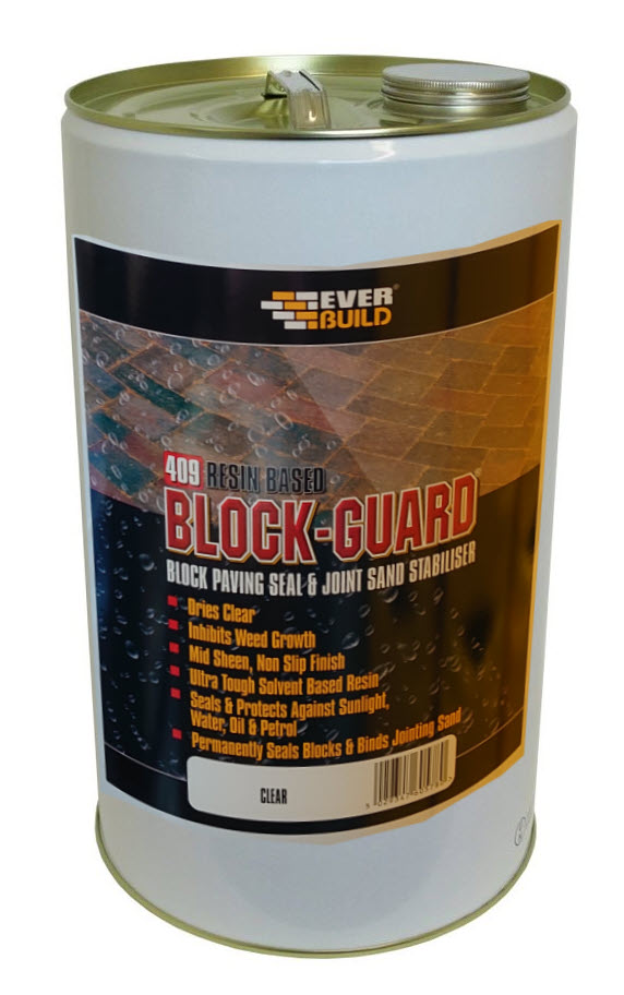 EVERBUILD 409 BLOCK GUARD 25L BLOCK PAVING SEALER JOINT STABAILISER